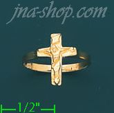 14K Gold Ladies' Dia-Cut Ring - Click Image to Close