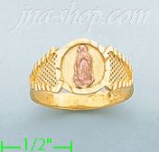 14K Gold Ladies' Light Ring - Click Image to Close