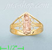 14K Gold Ladies' Light Ring - Click Image to Close