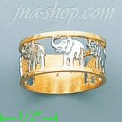 14K Gold Ladies' Light Ring - Click Image to Close