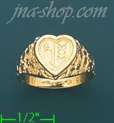 14K Gold Ladies' Light Ring - Click Image to Close