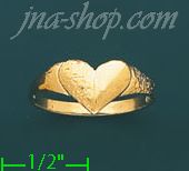 14K Gold Ladies' Light Ring - Click Image to Close