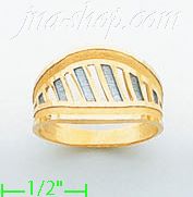 14K Gold Ladies' Light Ring - Click Image to Close