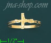 14K Gold Ladies' Light Ring - Click Image to Close