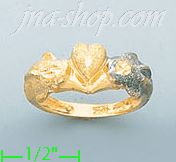 14K Gold Assorted Ladies' Ring - Click Image to Close