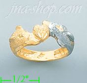 14K Gold Assorted Ladies' Ring - Click Image to Close