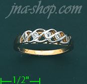 14K Gold Assorted Ladies' Ring - Click Image to Close