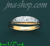 14K Gold Assorted Ladies' Ring - Click Image to Close