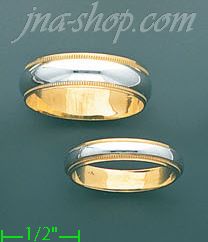 14K Gold Couple's Rings - Click Image to Close