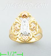 14K Gold Ladies' Light Ring - Click Image to Close