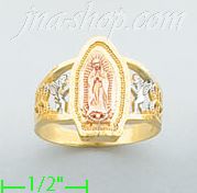 14K Gold Ladies' Light Ring - Click Image to Close