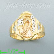 14K Gold Ladies' Light Ring - Click Image to Close