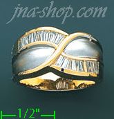 14K Gold Ladies' Ring - Click Image to Close