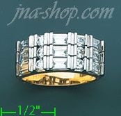 14K Gold Ladies' Ring - Click Image to Close