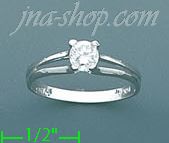 14K Gold Fancy CZ Ring - Click Image to Close