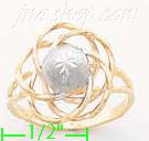 14K Gold Love Knots Sets Ring - Click Image to Close