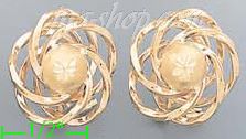 14K Gold Love Knots Sets Earrings - Click Image to Close