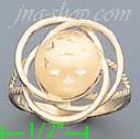 14K Gold Love Knots Sets Ring - Click Image to Close