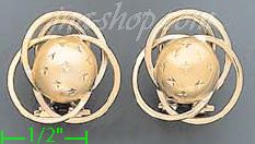 14K Gold Love Knots Sets Earrings - Click Image to Close