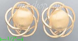 14K Gold Love Knots Sets Earrings - Click Image to Close