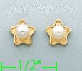 14K Gold Stud Earrings - Click Image to Close