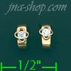 14K Gold Stud Earrings - Click Image to Close