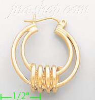 14K Gold Assorted Earrings