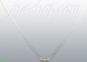 14K Gold Light Fancy Necklace 17"