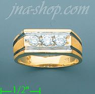 14K Gold Men's Ring