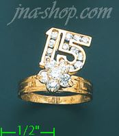 14K Gold Ladies' Motion Ring