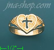 14K Gold Ladies' Dia-Cut Ring