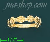 14K Gold Ladies' Light Ring