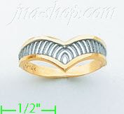 14K Gold Ladies' Light Ring