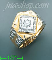 14K Gold Men's Ring